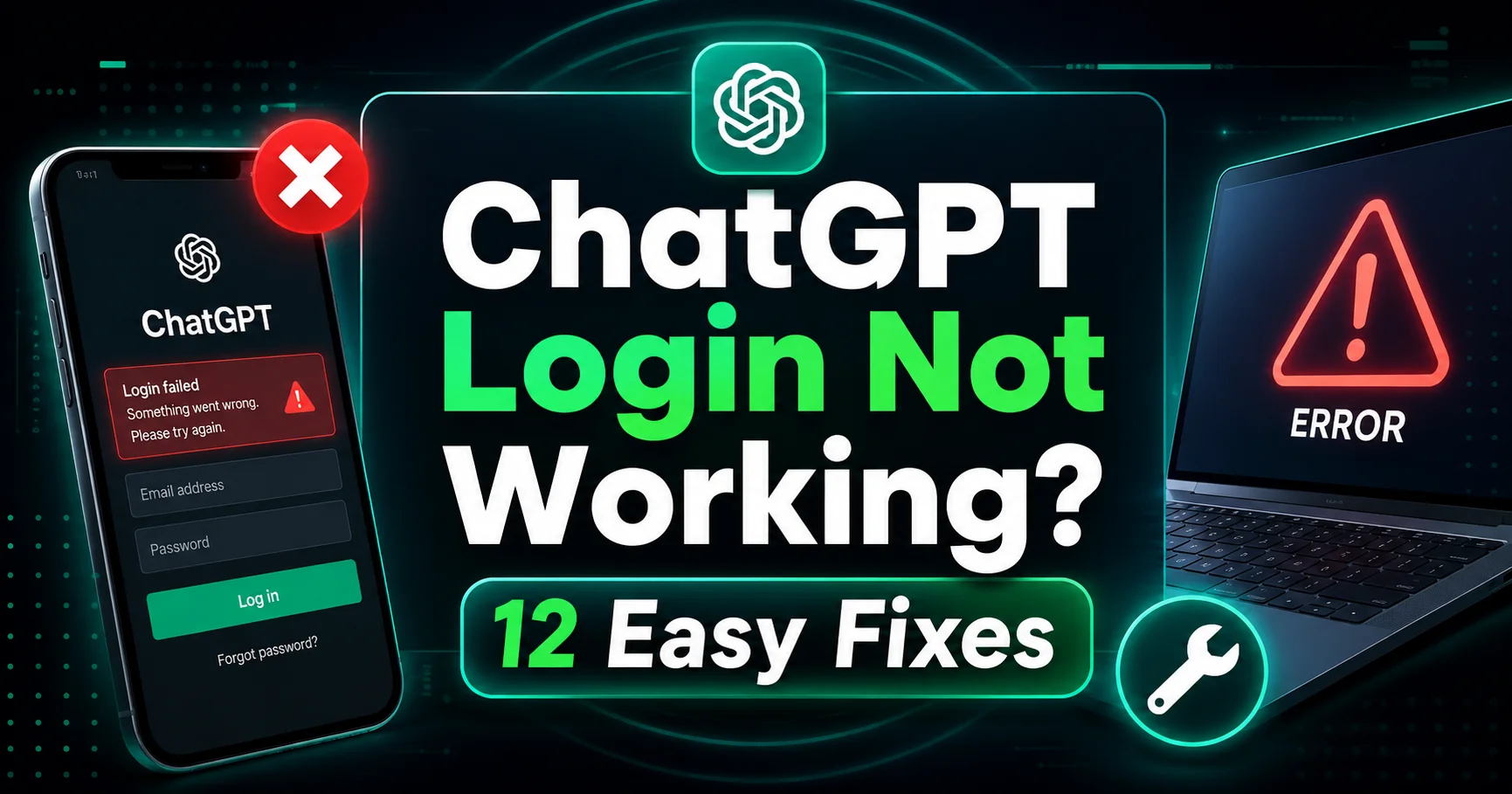 ChatGPT Login Not Working? 12 Easy Fixes