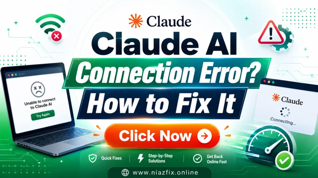 Claude AI Connection Error? How to Fix It