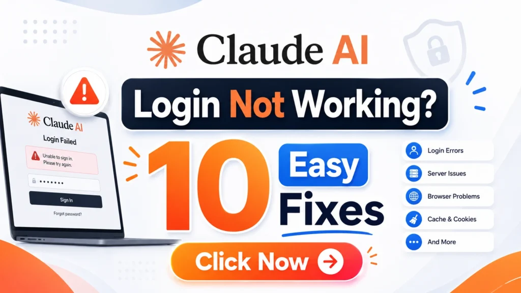 Claude AI Login Not Working? 10 Easy Fixes