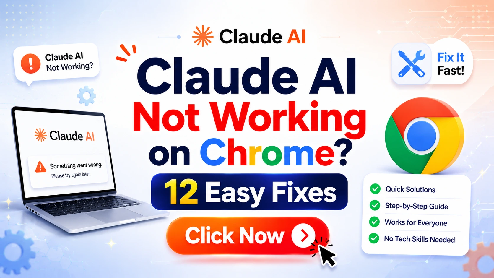 Claude AI Not Working on Chrome? 12 Easy Fixes