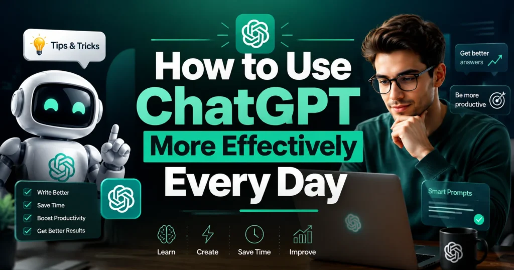 How to Use ChatGPT More Effectively Every Day