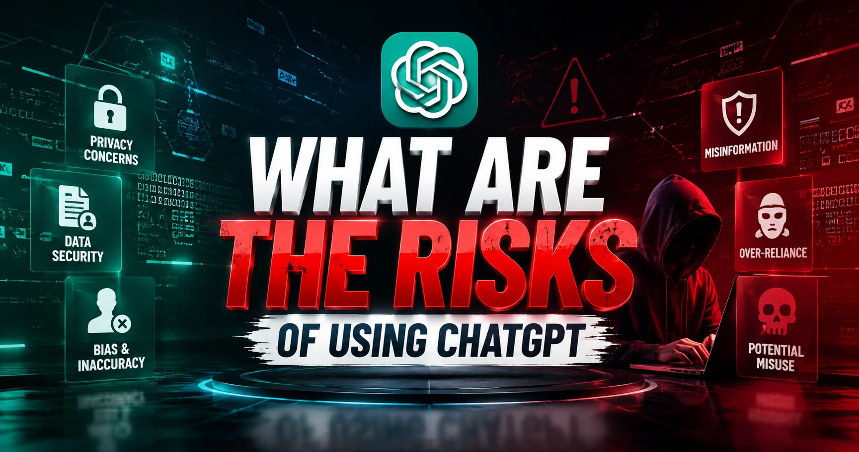 What are the risks of using ChatGPT