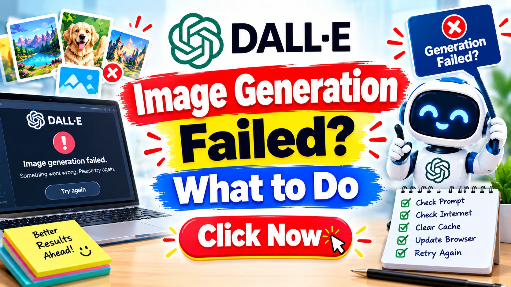 DALL-E Image Generation Failed? What to Do