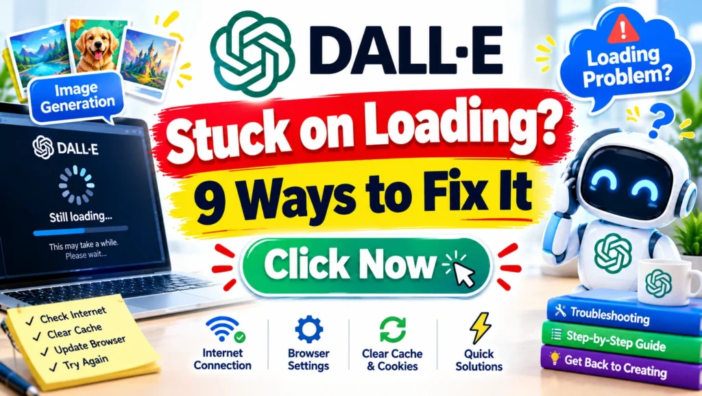 DALL-E Stuck on Loading? 9 Ways to Fix It